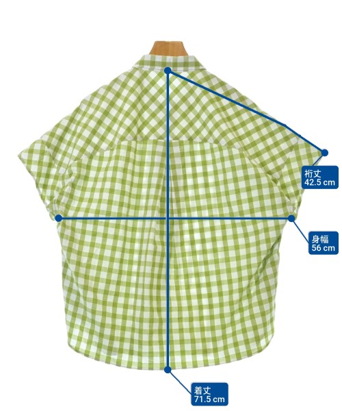 Leilian（レリアン）カジュアルシャツ 緑 サイズ:9(M位) レディース/2200659839084