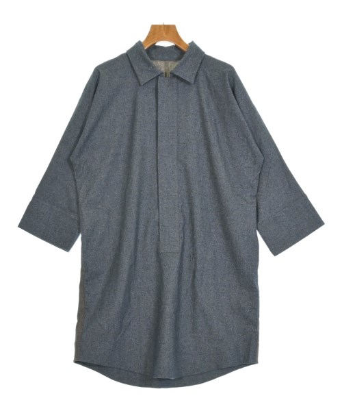 Leilian(レリアン)ブラウス 紺 サイズ:9(M位)/2200657272050