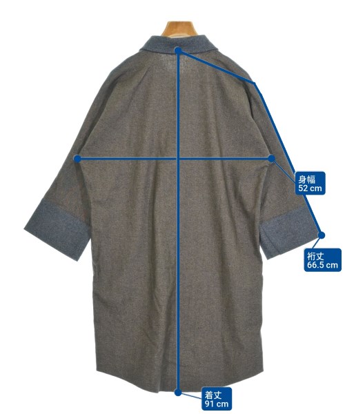 Leilian（レリアン）ブラウス 紺 サイズ:9(M位) レディース/2200657272050