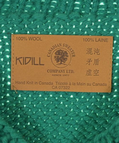 KIDILL（キディル）ニット・セーター 緑 サイズ:F メンズ/2200624741039