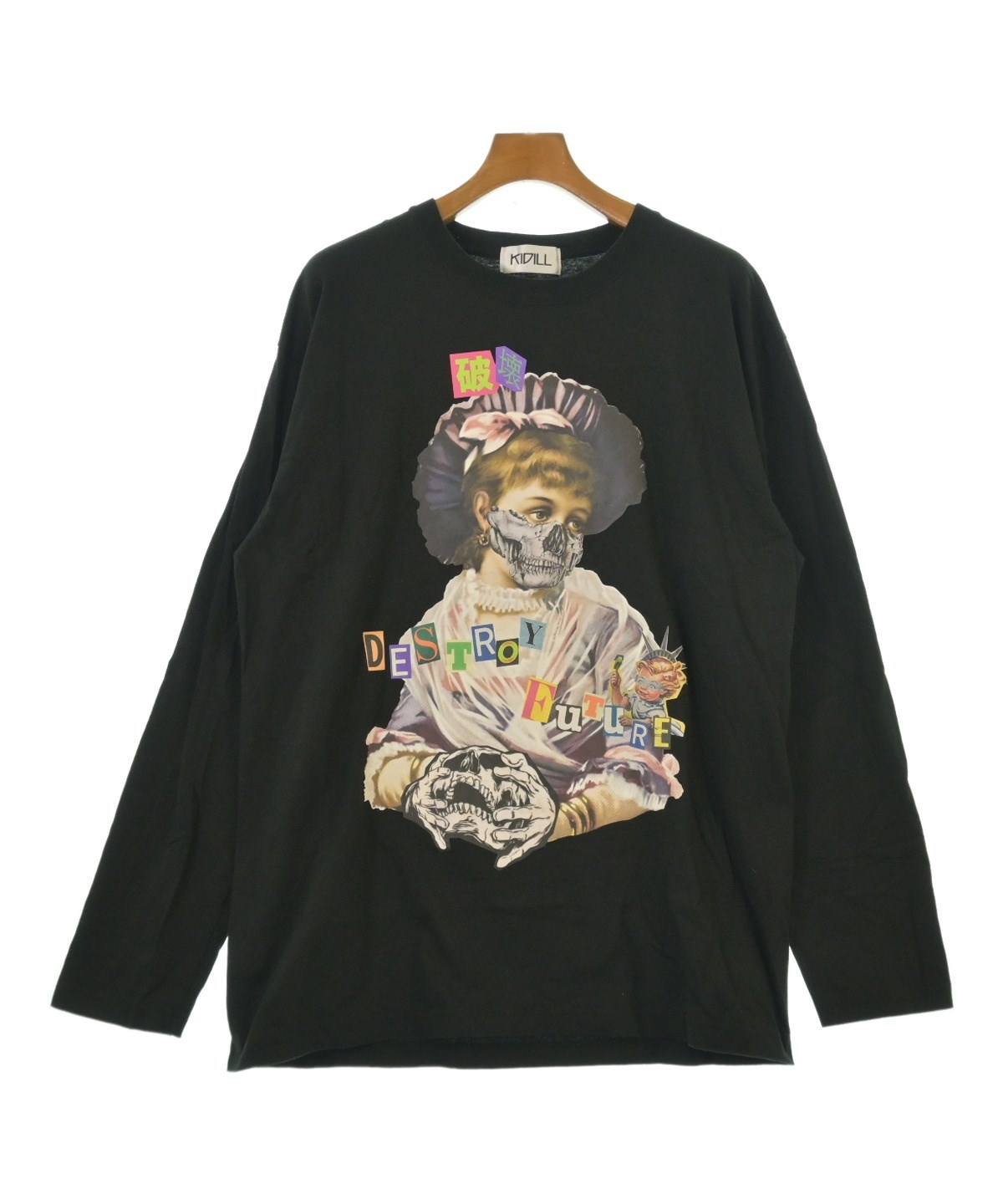 KIDILL（キディル）Tシャツ・カットソー 黒 サイズ:-(M位) メンズ