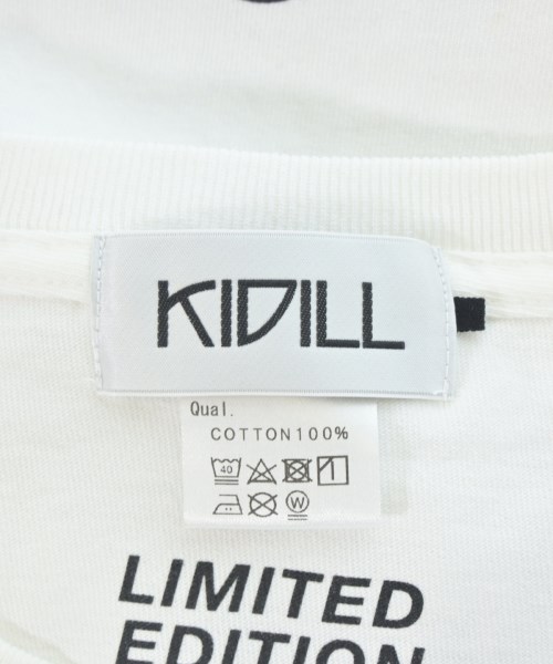 KIDILL（キディル）Tシャツ・カットソー 白 サイズ:F メンズ/2200697368164