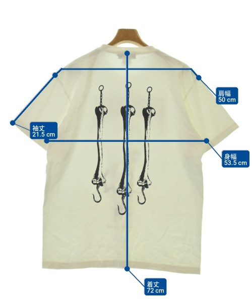 KIDILL（キディル）Tシャツ・カットソー 白 サイズ:F メンズ/2200708578063