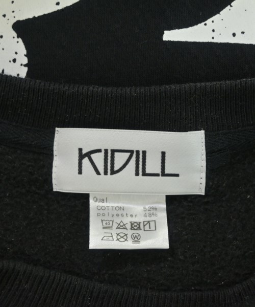 KIDILL（キディル）スウェット 黒 サイズ:F メンズ/2200678508015