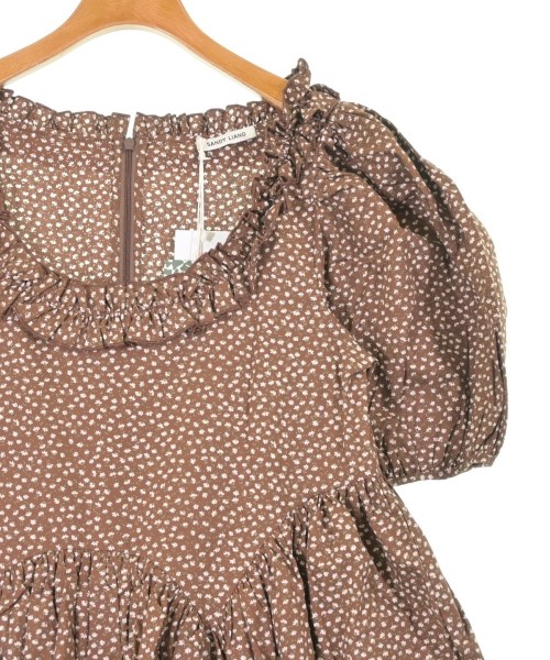 SANDY LIANG（サンディーリアング）ワンピース 茶 サイズ:4(XL位) レディース/2200618600052