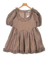 SANDY LIANG（サンディーリアング）ワンピース 茶 サイズ:4(XL位) レディース/2200618600052