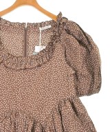 SANDY LIANG（サンディーリアング）ワンピース 茶 サイズ:4(XL位) レディース/2200618600052