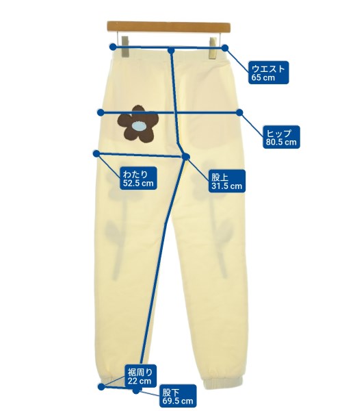 SANDY LIANG（サンディーリアング）スウェットパンツ 黄 サイズ:XS レディース/2200672911668