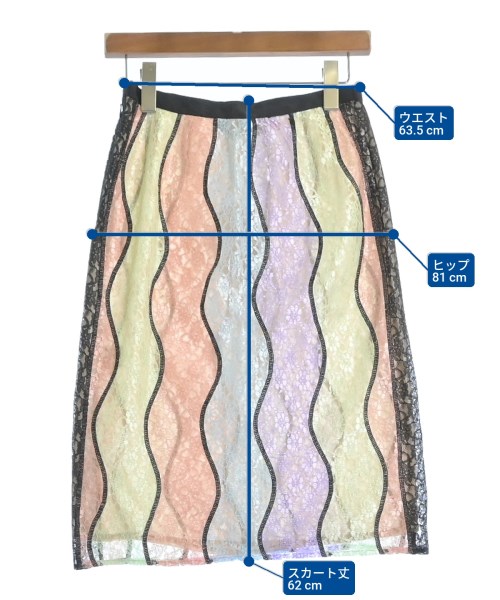 SANDY LIANG（サンディーリアング）ひざ丈スカート ピンク サイズ:2(M位) レディース/2200677386454