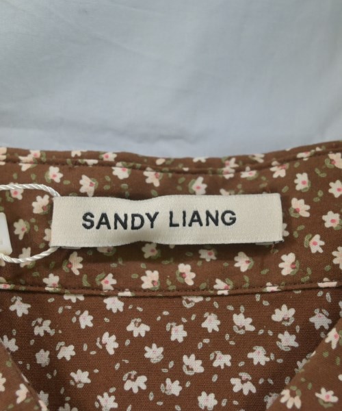 SANDY LIANG（サンディーリアング）ブラウス 茶 サイズ:2(M位) レディース/2200698320284