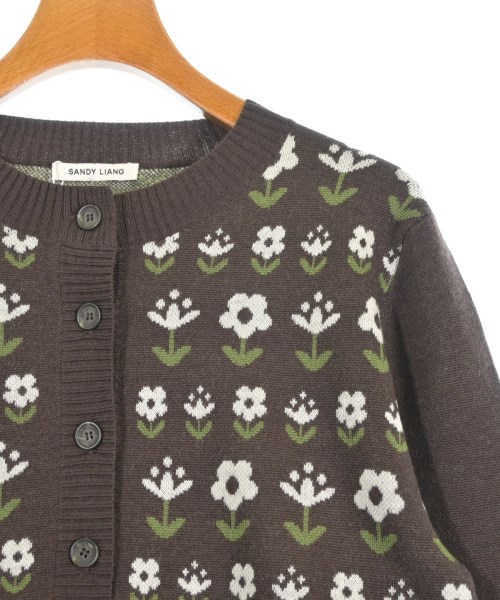 SANDY LIANG（サンディーリアング）カーディガン 茶 サイズ:S レディース/2200670783250