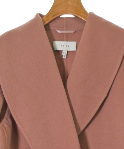 REISS（リース）チェスターコート ピンク サイズ:36(S位) レディース/2200638636024