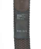REISS（リース）ベルト 茶 サイズ:32 メンズ/2200707072135