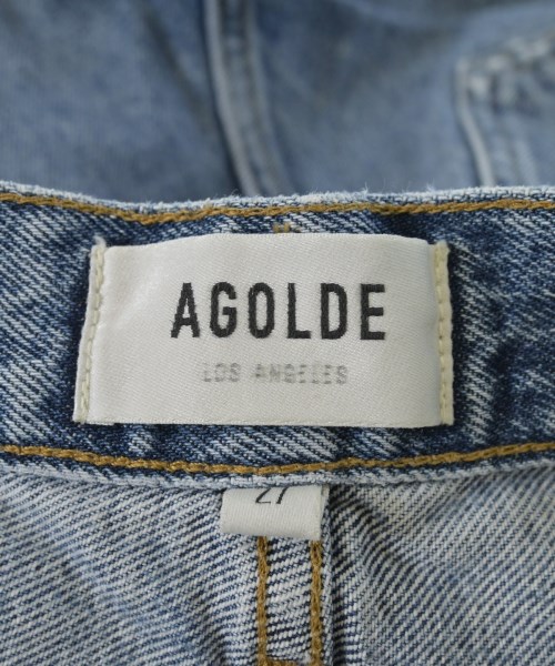 AGOLDE（エーゴールドイー）デニムパンツ 青 サイズ:27(M位) レディース/2200606711173