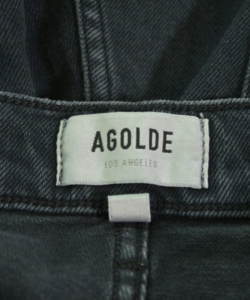 AGOLDE（エーゴールドイー）デニムパンツ 黒 サイズ:24(S位) レディース/2200611171047