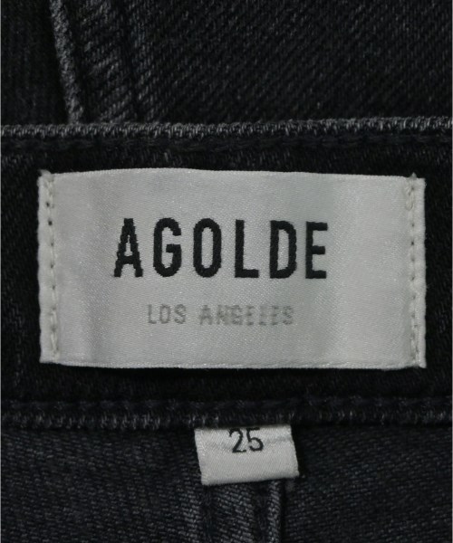 AGOLDE（エーゴールドイー）デニムパンツ 黒 サイズ:25(S位) レディース/2200611445018