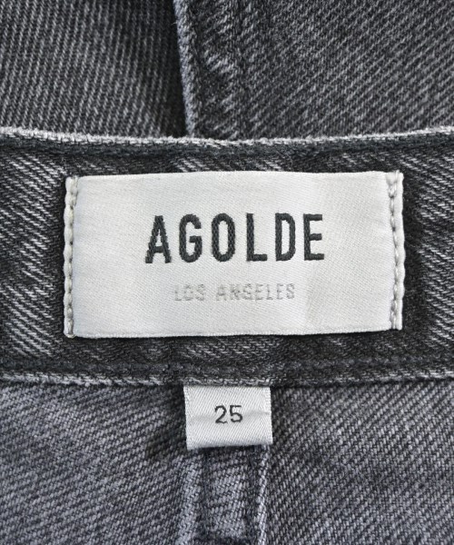 AGOLDE（エーゴールドイー）デニムパンツ 黒 サイズ:25(S位) レディース/2200672144059