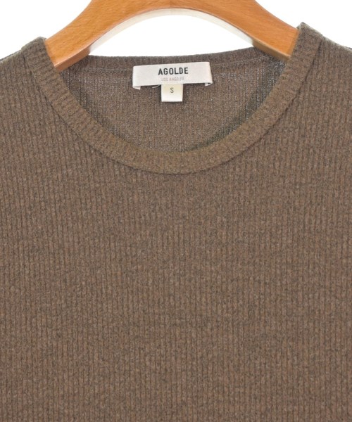 AGOLDE（エーゴールドイー）ニット・セーター 茶 サイズ:S レディース/2200668746236