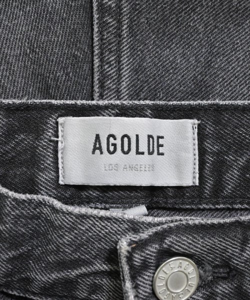 AGOLDE（エーゴールドイー）デニムパンツ 黒 サイズ:27(M位) レディース/2200673371058