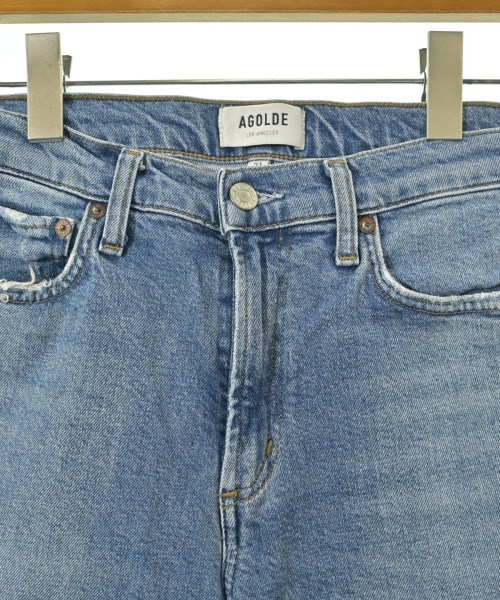 AGOLDE（エーゴールドイー）デニムパンツ 青 サイズ:27(M位) レディース/2200674670051