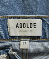 AGOLDE（エーゴールドイー）デニムパンツ 青 サイズ:27(M位) レディース/2200674670051