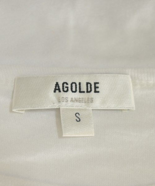 AGOLDE（エーゴールドイー）Tシャツ・カットソー 白 サイズ:S レディース/2200674698031