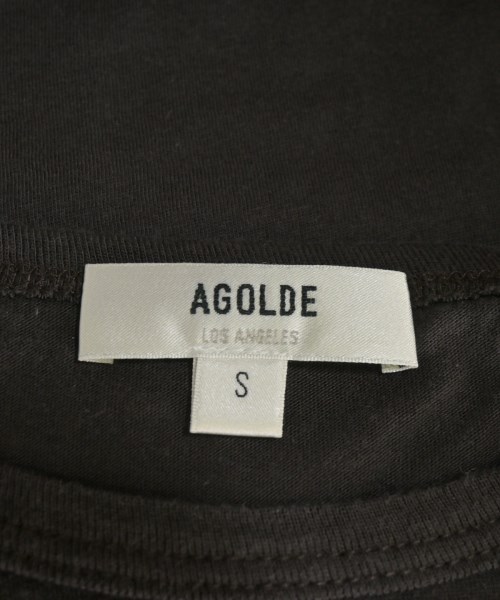 AGOLDE（エーゴールドイー）Tシャツ・カットソー 茶 サイズ:S レディース/2200674698048