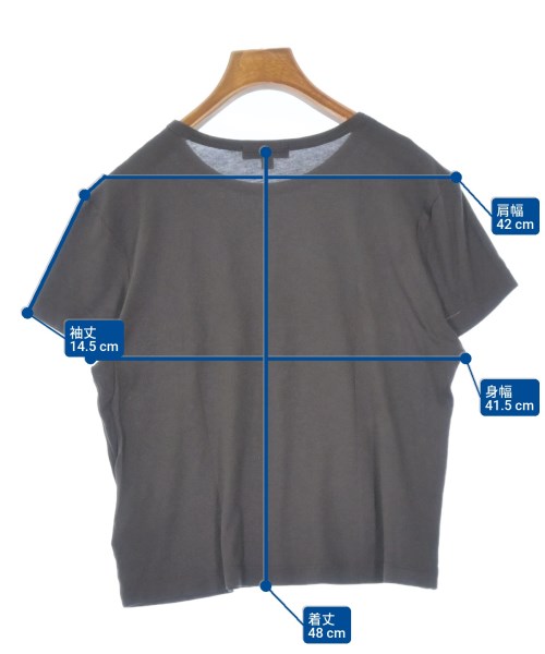 AGOLDE（エーゴールドイー）Tシャツ・カットソー 茶 サイズ:S レディース/2200674698048