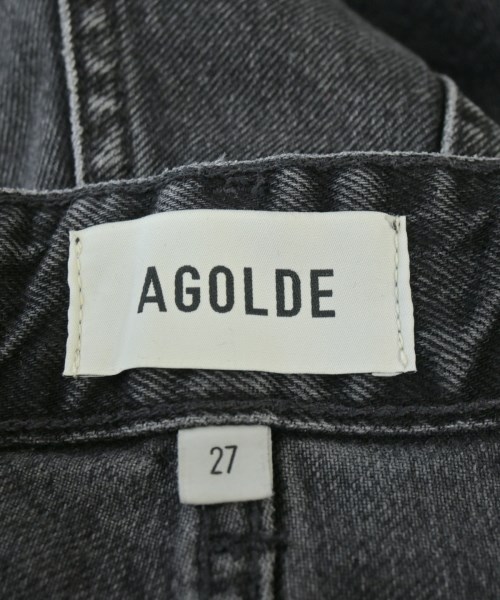 AGOLDE（エーゴールドイー）デニムパンツ 黒 サイズ:27(M位) レディース/2200681225039