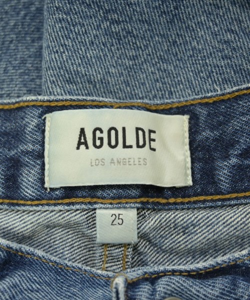 AGOLDE（エーゴールドイー）デニムパンツ 紺 サイズ:25(S位) レディース/2200674834101