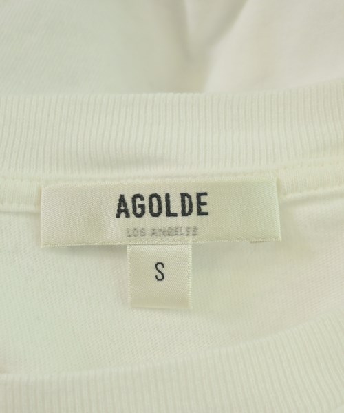 AGOLDE（エーゴールドイー）Tシャツ・カットソー 白 サイズ:S レディース/2200665370328