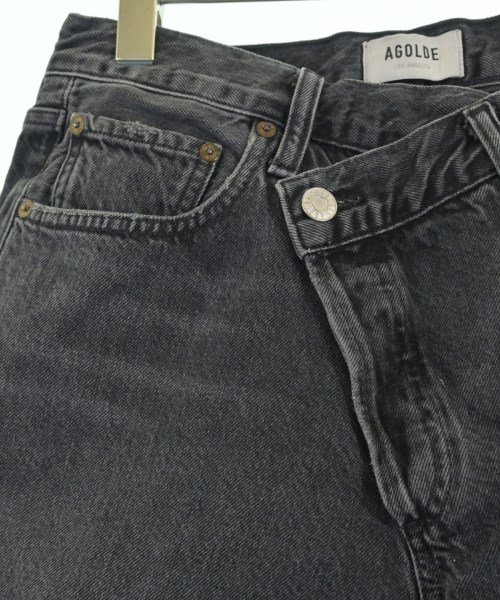 AGOLDE（エーゴールドイー）ショートパンツ 黒 サイズ:27(M位) レディース/2200649530021