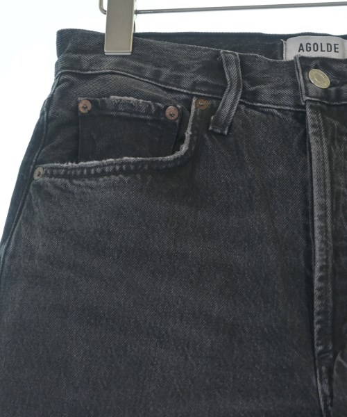 AGOLDE（エーゴールドイー）デニムパンツ 黒 サイズ:24(S位) レディース/2200657935184