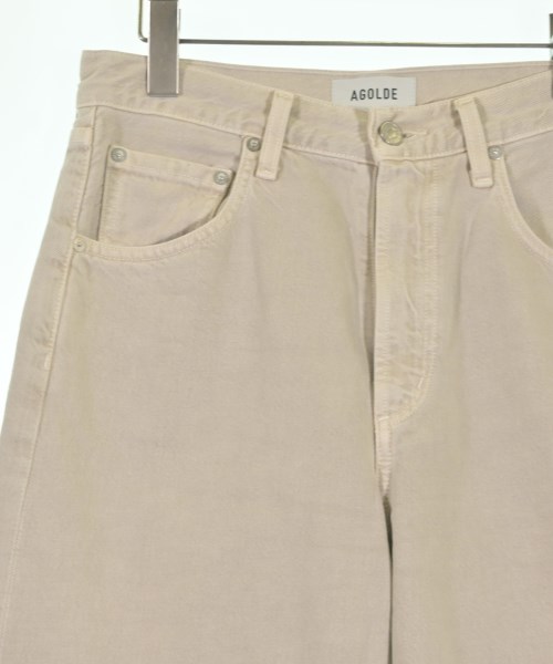 AGOLDE（エーゴールドイー）デニムパンツ 白 サイズ:25(S位) レディース/2200716259039