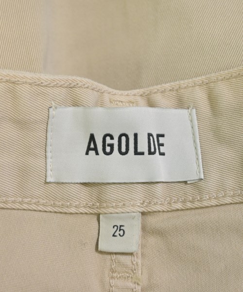 AGOLDE（エーゴールドイー）その他 ベージュ サイズ:25(S位) レディース/2200714299143