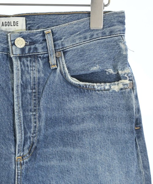 AGOLDE（エーゴールドイー）デニムパンツ 青 サイズ:26(M位) レディース/2200640927028