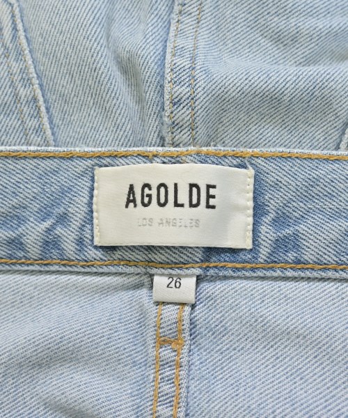 AGOLDE（エーゴールドイー）デニムパンツ 青 サイズ:26(M位) レディース/2200704144088