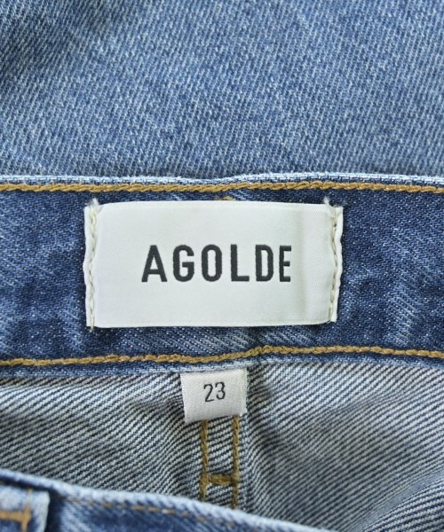 AGOLDE（エーゴールドイー）デニムパンツ 青 サイズ:23(XS位) レディース/2200659398024