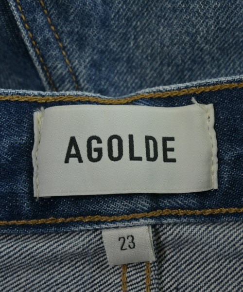 AGOLDE（エーゴールドイー）デニムパンツ 青 サイズ:23(XS位) レディース/2200730727057