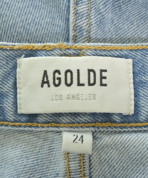 AGOLDE（エーゴールドイー）デニムパンツ 青 サイズ:24(S位) レディース/2200722002582