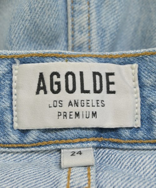 AGOLDE（エーゴールドイー）デニムパンツ 青 サイズ:24(S位) レディース/2200720843019