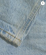 AGOLDE（エーゴールドイー）デニムパンツ 青 サイズ:24(S位) レディース/2200720843019
