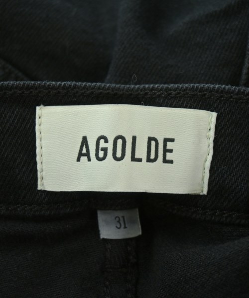 AGOLDE（エーゴールドイー）デニムパンツ 黒 サイズ:31(XL位) レディース/2200717541089