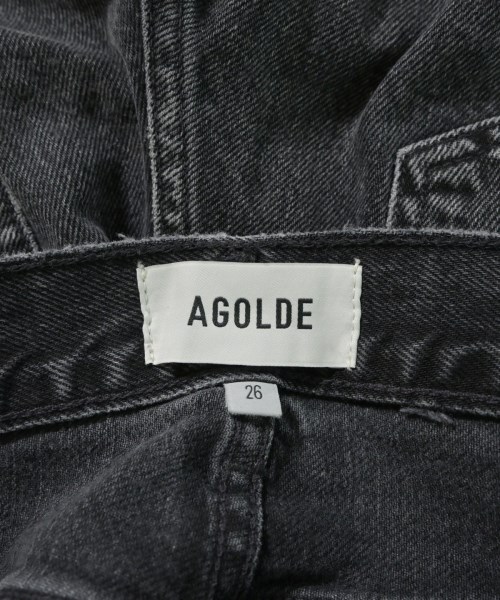 AGOLDE（エーゴールドイー）デニムパンツ 黒 サイズ:26(M位) レディース/2200720245196