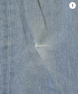 AGOLDE（エーゴールドイー）デニムパンツ 青 サイズ:26(M位) レディース/2200726449086