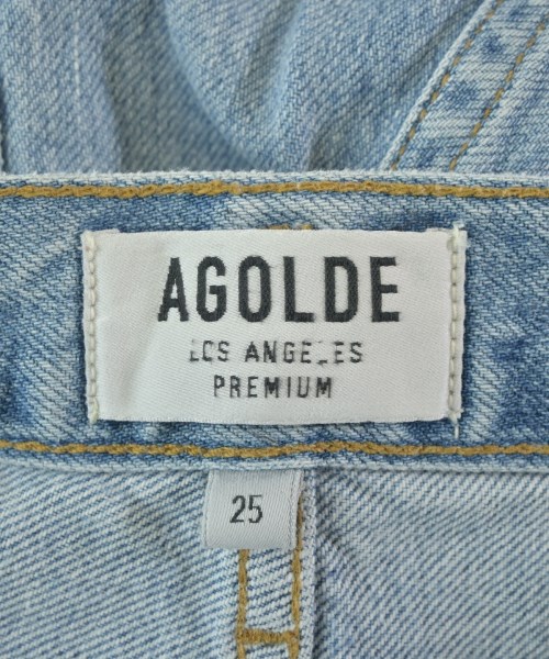 AGOLDE（エーゴールドイー）デニムパンツ 青 サイズ:25(S位) レディース/2200728273351