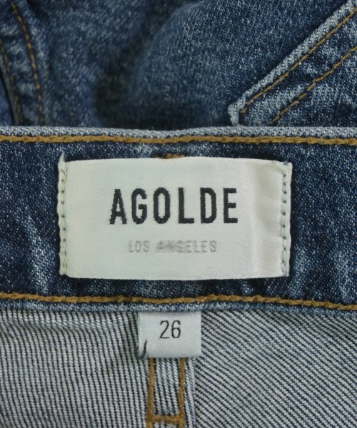 AGOLDE（エーゴールドイー）デニムパンツ 青 サイズ:26(M位) レディース/2200728273368