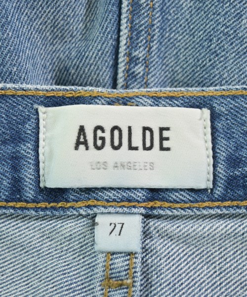 AGOLDE（エーゴールドイー）デニムパンツ 青 サイズ:27(M位) レディース/2200684806112