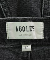 AGOLDE（エーゴールドイー）デニムパンツ 黒 サイズ:27(M位) レディース/2200688891060