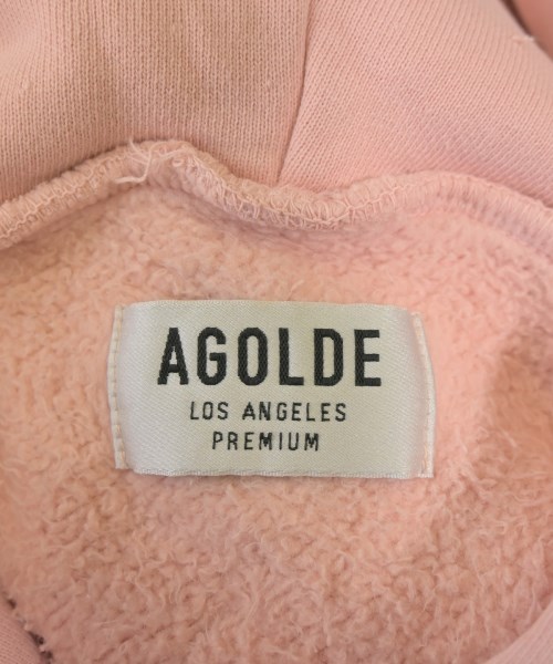 AGOLDE（エーゴールドイー）パーカー ピンク サイズ:S/M レディース/2200680542298